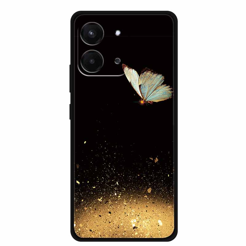 Для Redmi 15C 5G Чехол Роскошный Мягкий ТПУ Чехол для Телефона на Xiaomi Redmi 15C Геометрический Рисунок Ударопрочный Чехол Силиконовый Противоскользящий Чехол