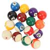 16 шт. набор бильярдных шаров из смолы 2,25 дюйма, нормативный размер, бильярдные шары, шары для бильярдного стола