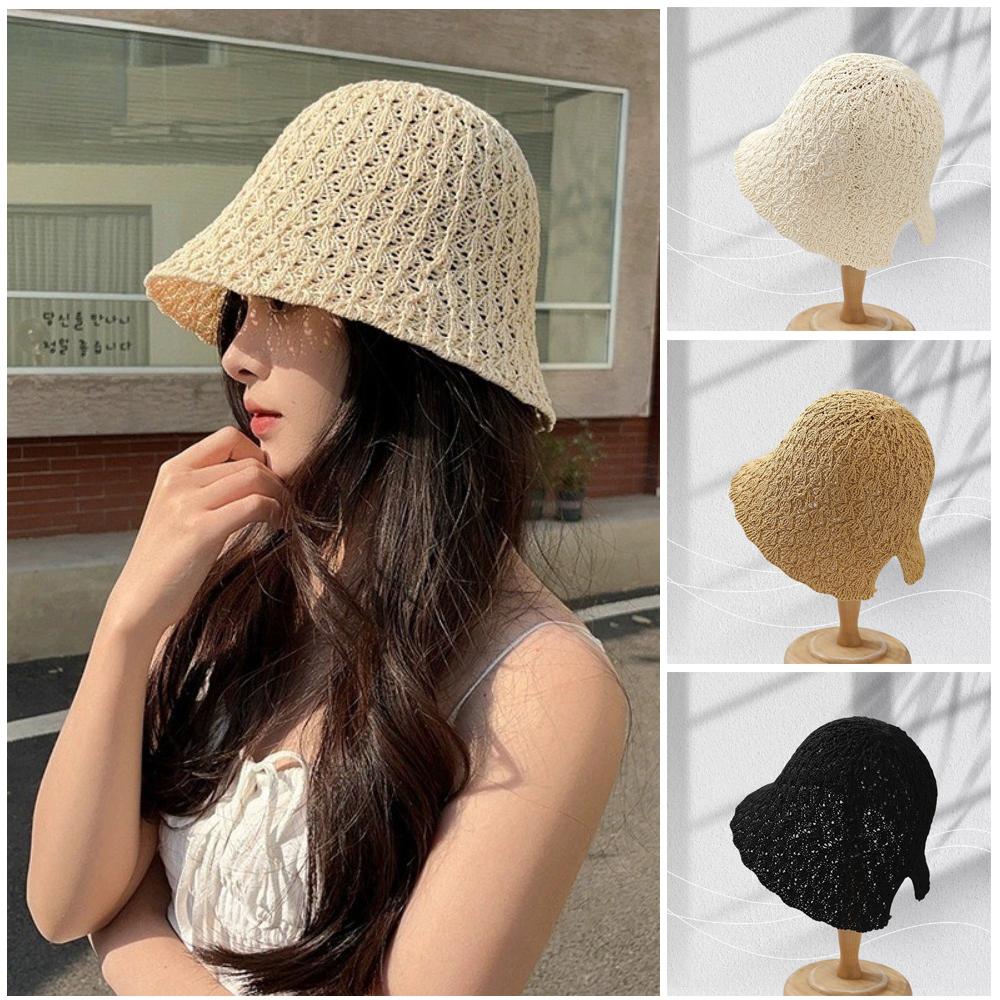 Кружевная шляпа-ведро с защитой от ультрафиолета, рыболовная шляпа, новая солнцезащитная шляпа для женщин