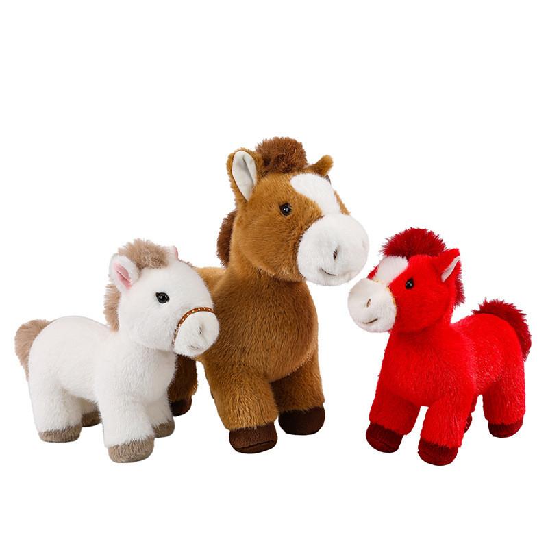 Pony Plush Toy With Pp Cotton Filling Perfect For Kids And Gift Giving