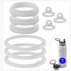 Transparent Replacement O Ring Silicone Gasket Seals for Thermoflask 40oz
