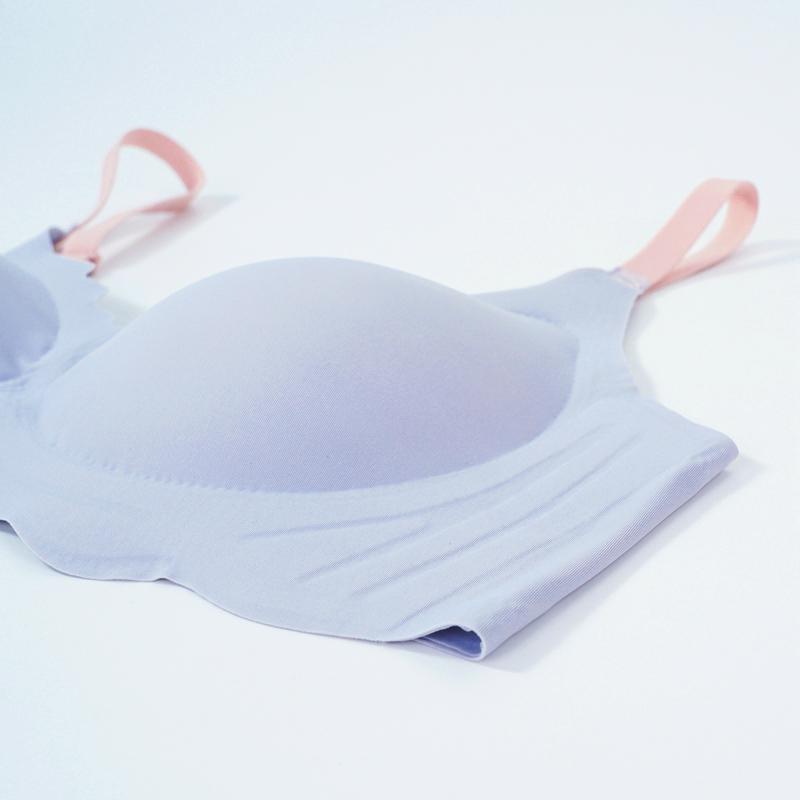 Бесшовное женское нижнее белье, волнистое, без стального кольца, маленькая грудь, регулируемый маленький удобный тонкий верхний бюстгальтер