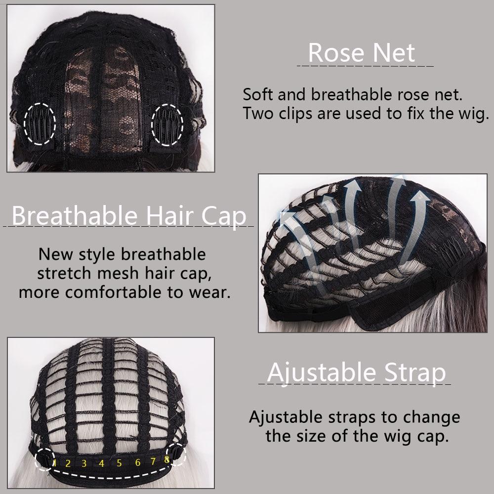 MERISIHAIR Объемные волны, кружевные передние парики для женщин, коричневые и белые цветные синтетические волосы, бесклеевые кружевные парики с натуральной линией волос