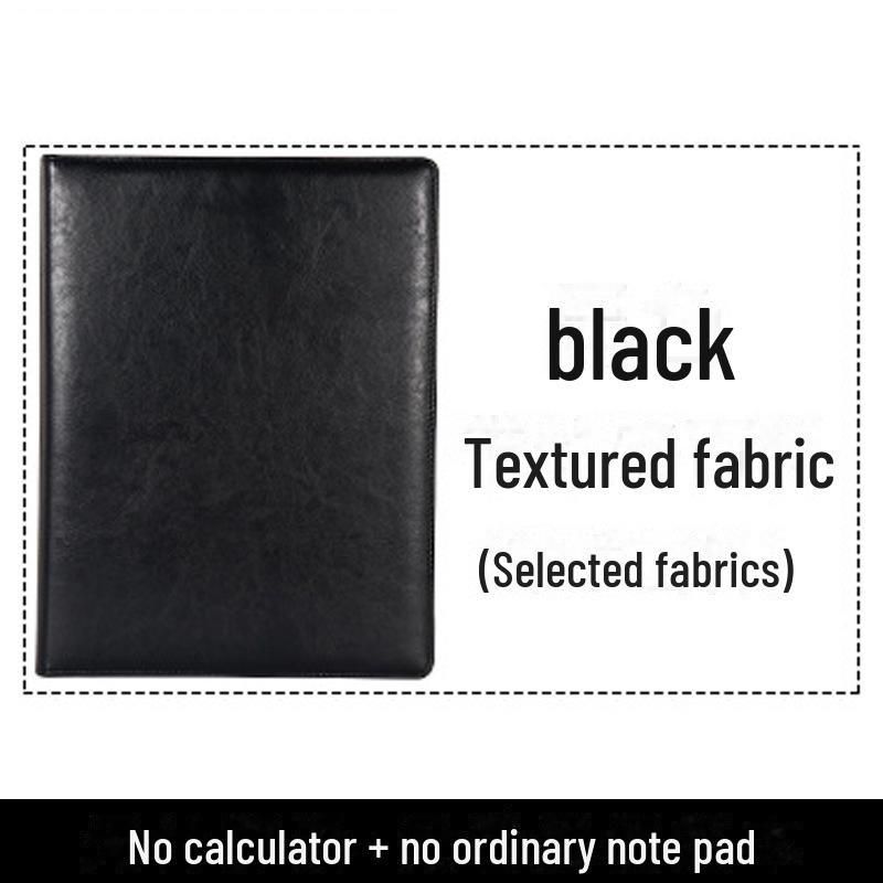 Многофункциональная кожаная офисная папка формата А4 - договор купли-продажи и портфолио менеджера