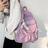 1 Pcs New Fresh and Sweet Middle School Bag High Capacity Korean Junior High Student Girl Backpack