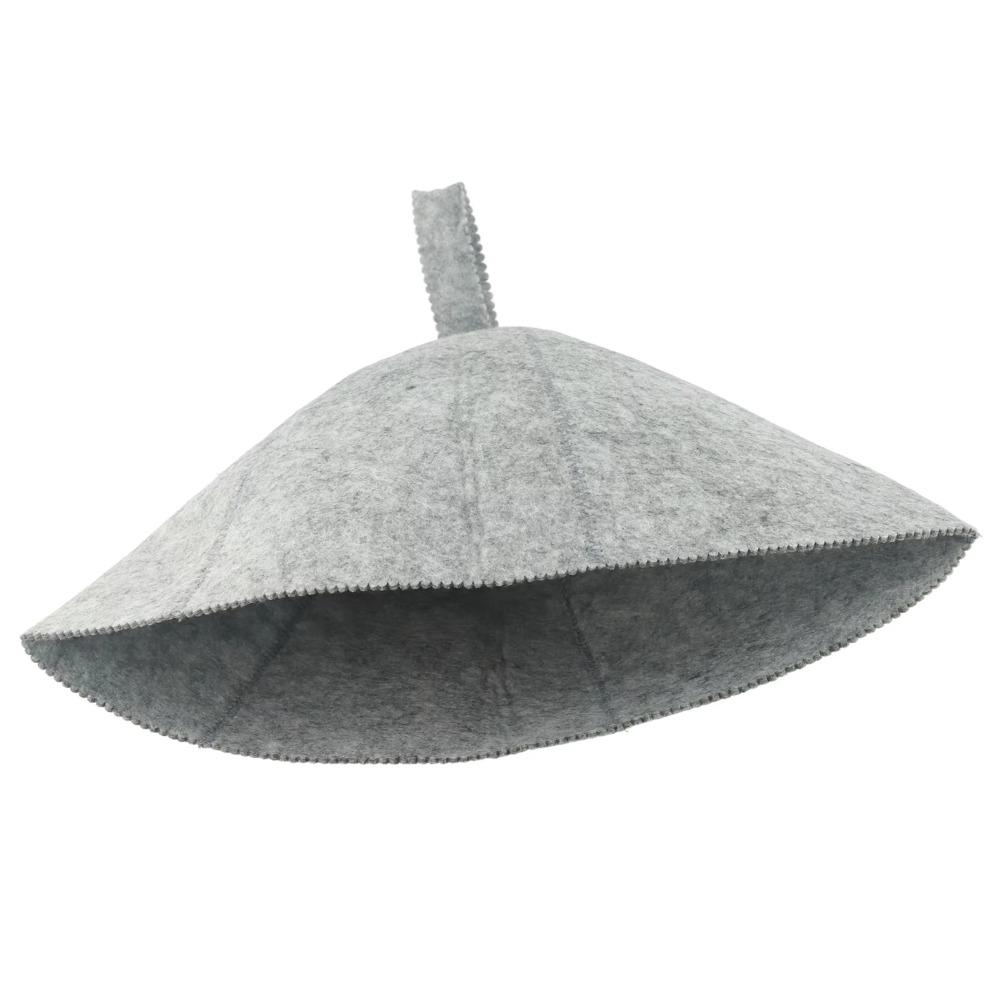 Регулируемая шапка для сауны Термозащита Фетровая шапка для сауны Аксессуар для релаксации Шапка для сауны Домашняя сауна