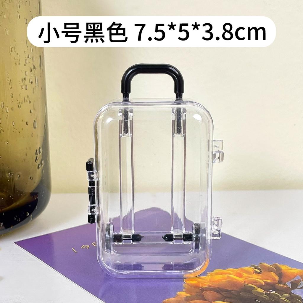 Модная кукольная сумочка-кейс, украшение для кукольного домика, шкатулка для драгоценностей, куклы, миниатюрные игрушки, милый маленький клатч, мини-чемоданчик