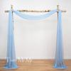 6 -10 Meters Wedding Arch Drape Fabric Sheer Chiffon Tulle Curtain Drapping Backdrop Party Supplies Drapery Ceremony Decoration