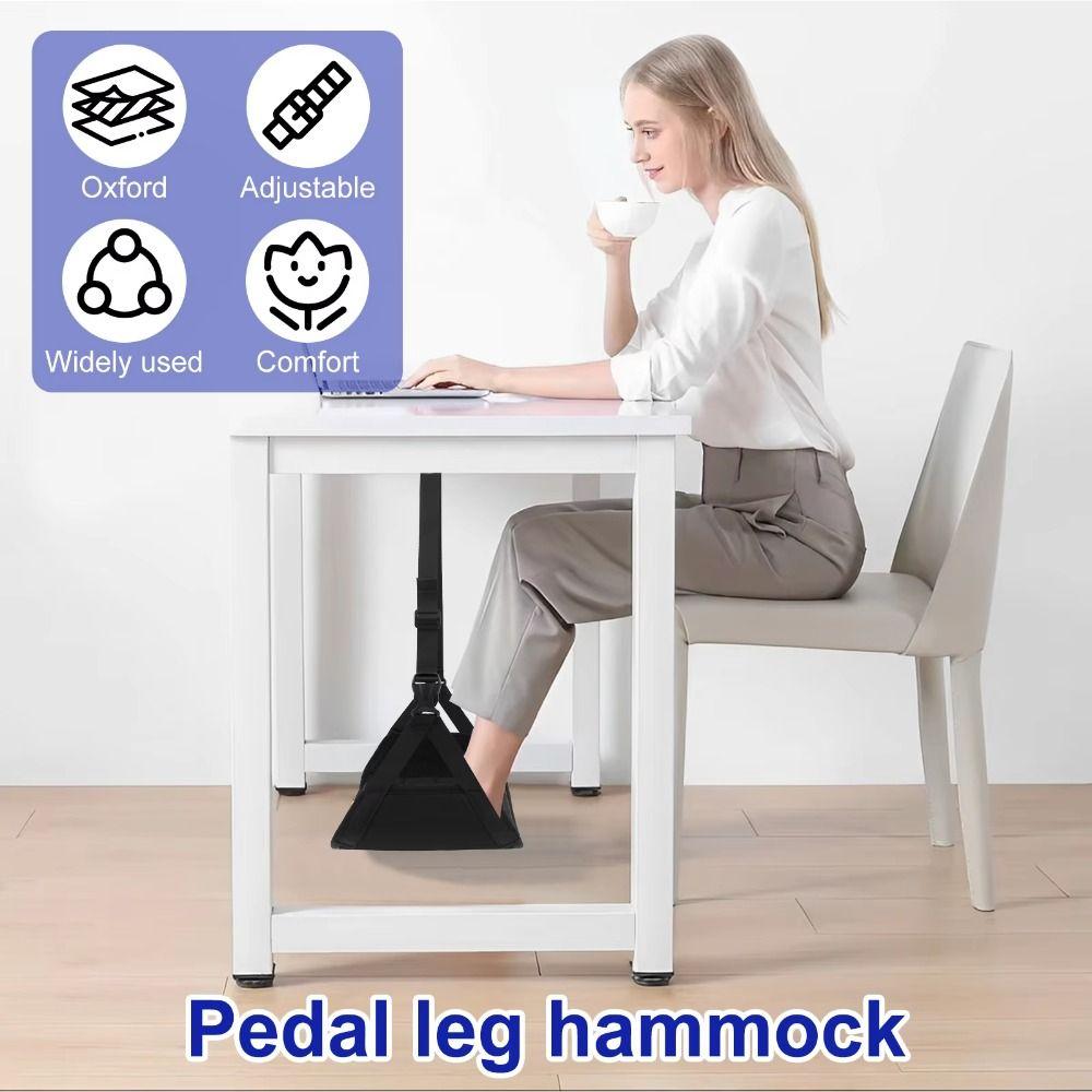 Регулируемый ремень для ног в самолете, гамак, удобный коврик для ног, подставка для ног в самолете, открытый