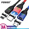 Магнитный кабель FONKEN для быстрой зарядки