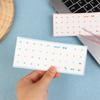 Korean Language Tear-Off Film Keyboard Sticker Desktop Laptop Key Sticker Single Film Universal Transparent Engraving Sticker