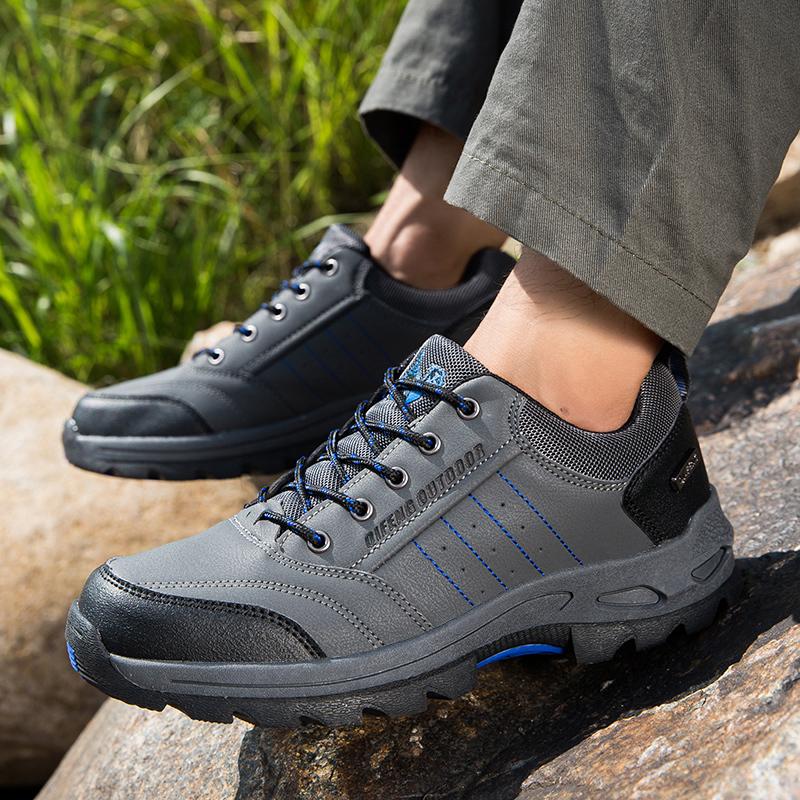 Уличная обувь для бездорожья. Уличная туристическая обувь. Дышащая мужская обувь. Нескользящая износостойкая подошва. Удобная внутренняя дышащая верхняя часть.