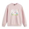 Li Ning X Disney Bambi Collaboration Sports Lifestyle Series Dopamine Pullover Fleece Теплая толстовка с длинным рукавом Женская толстовка AWDUC52-4