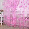1pcs Creative Tulip Curtains Printing Tulle Bedroom Kindergarten Decorations