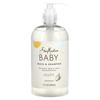 100% Virgin Coconut Oil Baby Wash & Shampoo, 13 Fl Oz (384 Ml)