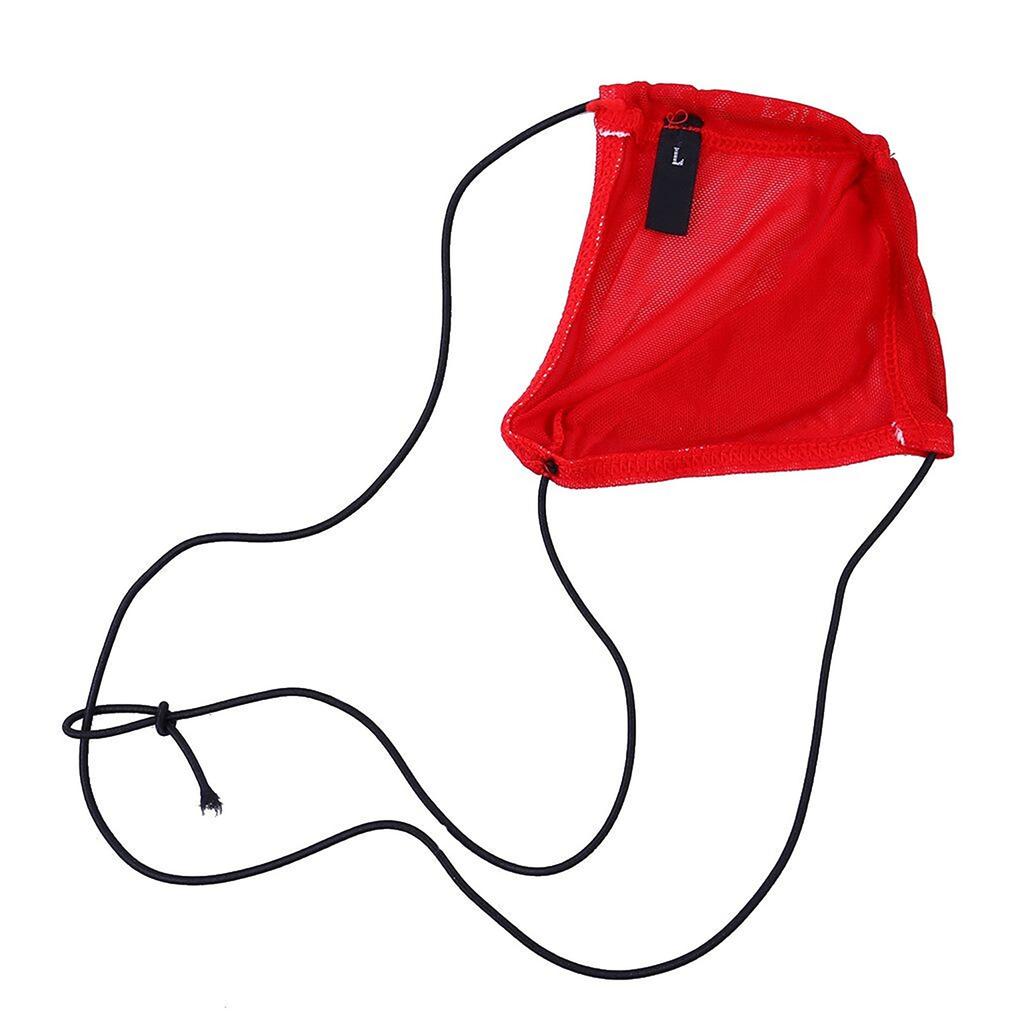 Новые модные мужские сексуальные сетчатые трусы-стринги, мягкое короткое нижнее белье, стринги