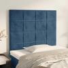 VidaXL Headboard Bedroom Furniture Bed Accessories Single Bed Heads Bed Frame Interiors Dark Blue 3116378