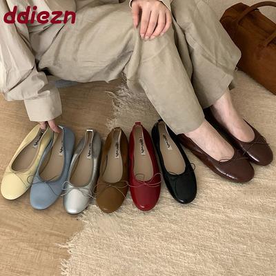 Мода Мода Туфли-балетки женские слипоны Повседневная женская мягкая обувь Неглубокие женские балетки Танцевальная обувь 2025 Новинка