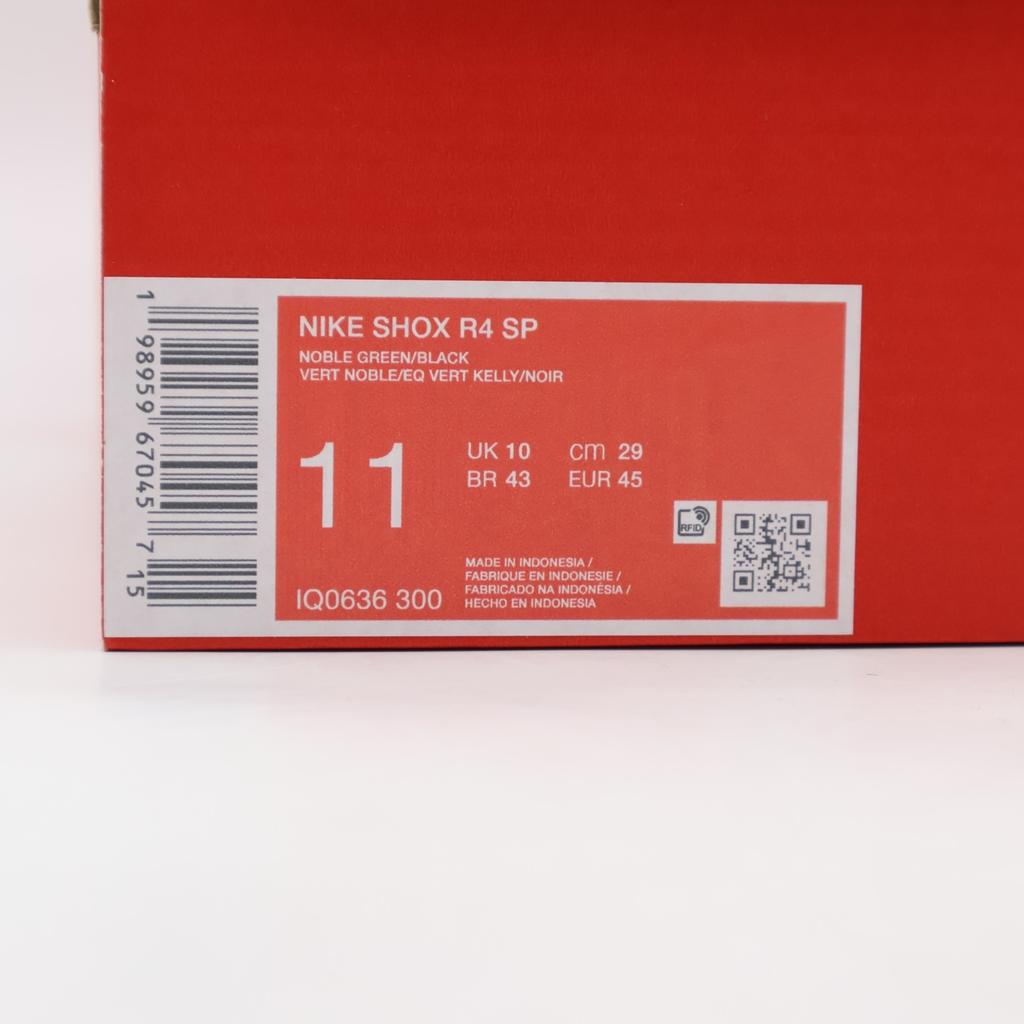 IQ0636-300 Nike Shox R4 Благородный Зеленый и Командный Келли Зеленый (Мужской)