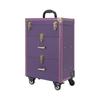 Universal Brake Wheel Trolley: Multi-Layer Large Nail & Tattoo Storage Makeup Box