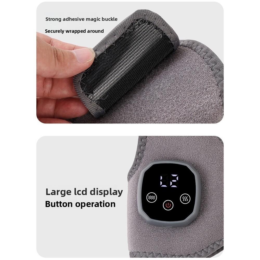 Electric Heat And Vibration Foot Massager 3 Vibration Modes Heating Ankle Massage Belt