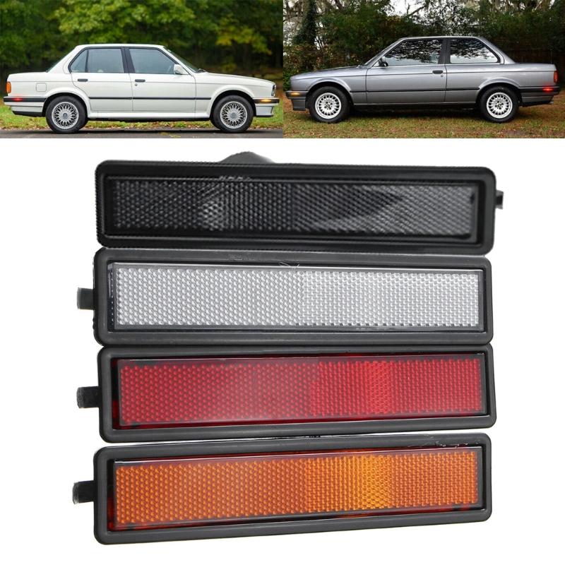 For E30 E32 E34 318is 325es  Board Side Turn Signal Marker Light Lamp Lens