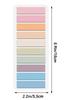 Morandi 60-Color Transparent Sticky Notes - Retro, Self-Adhesive, Compact Index Tabs In Stock