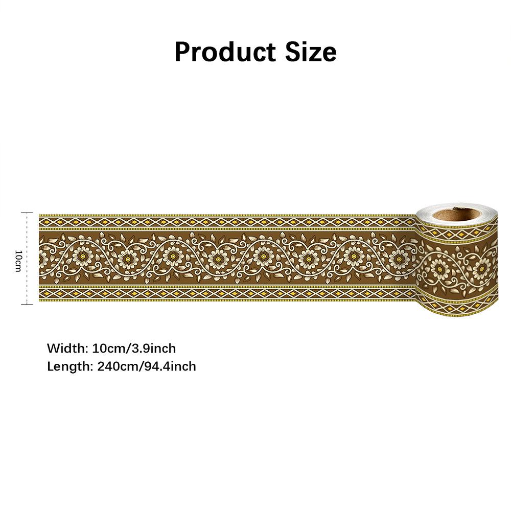 Самоклеящаяся настенная плинтусная граница, наклейка на обои, домашний декор, самоклеящаяся линия талии