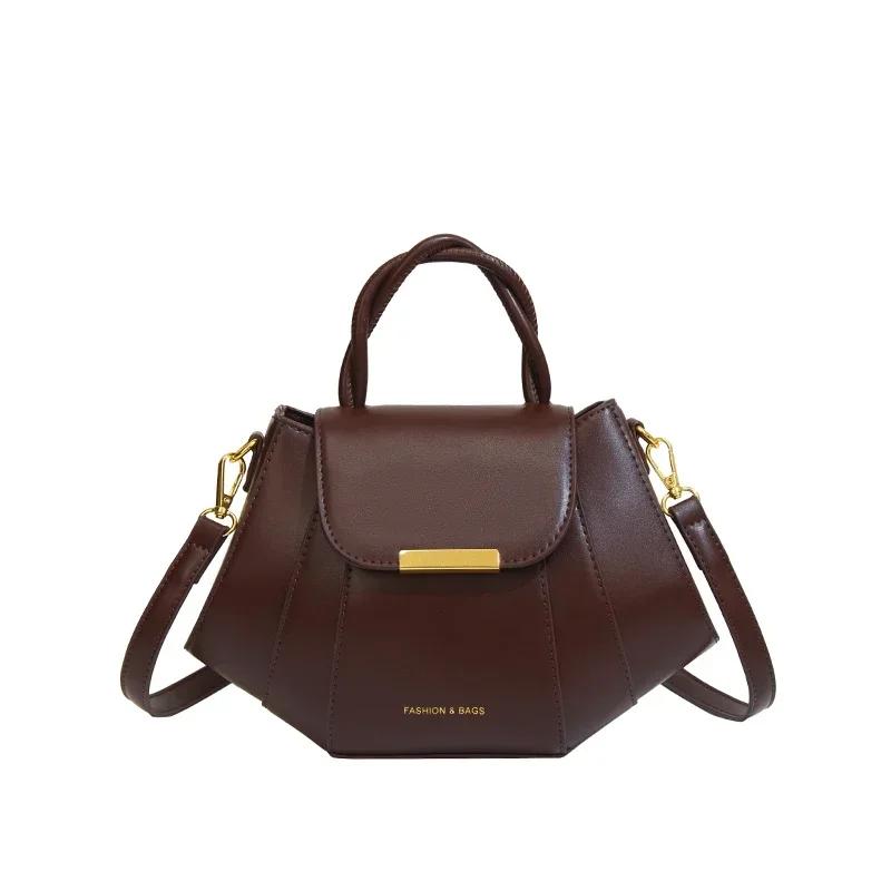 Модные женские сумки через плечо, новые, высокого качества, горячая распродажа, повседневные, универсальные, трендовые, мягкие, портативные, молодежные, женские сумки через плечо