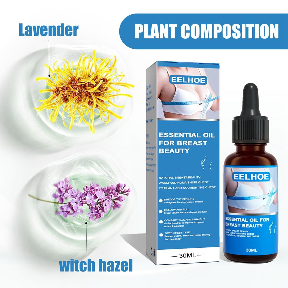 Эфирное масло для увеличения груди, красоты, ухода за телом, фирменное женское массажное эфирное масло, 30 мл