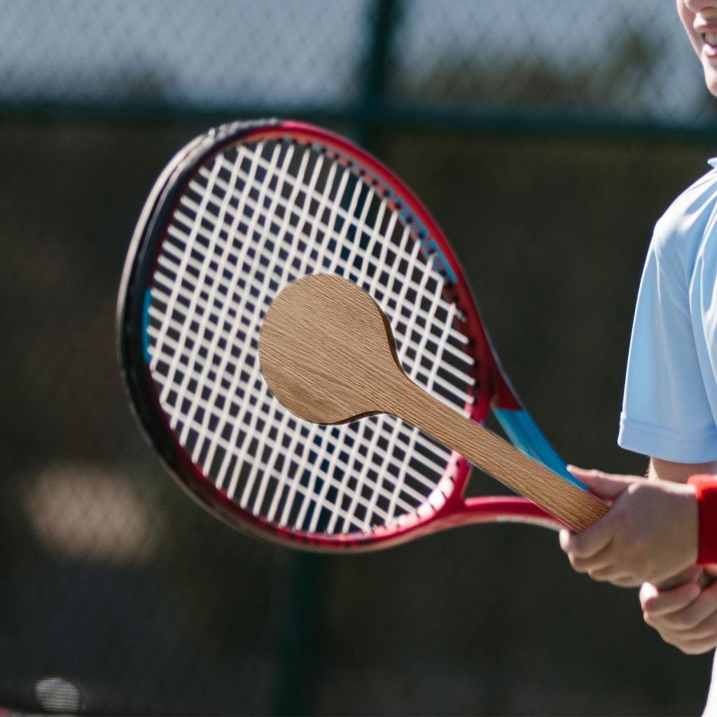 Tennis Sweet Pointer Spoon Wooden Practice Mid Sweet Point Hitting Equipment