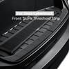 For Tesla Cybertruck 2024 Front Trunk Threshold Strip Bumper Trunk Protection Strip Pickup Decoration Modification Accessories