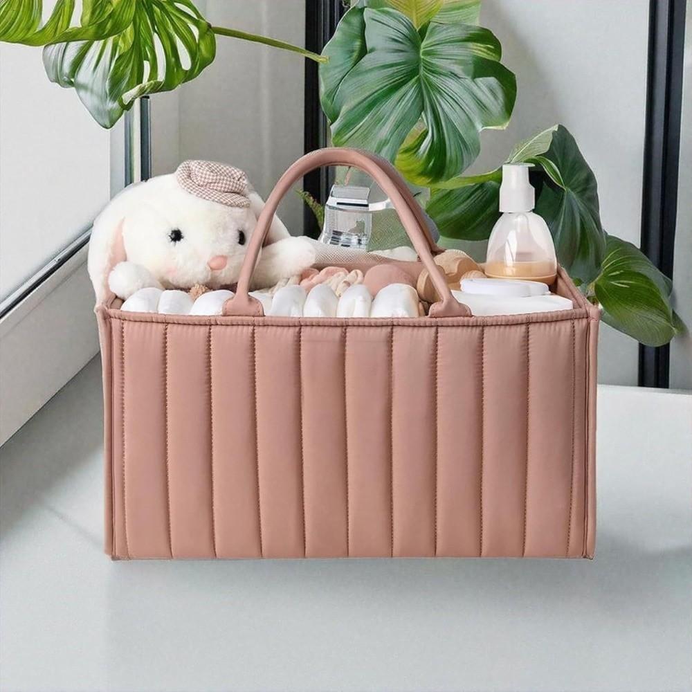 Multi-Pocket Foldable Mommy Bag Large Capacity Diaper Storage Bag Baby Diaper Organizer  Nursery