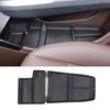 For BMW X1 U11 2023-2024 TPE Black Car Center Console Water Cup Holder Storage Box Car Interior Accessories