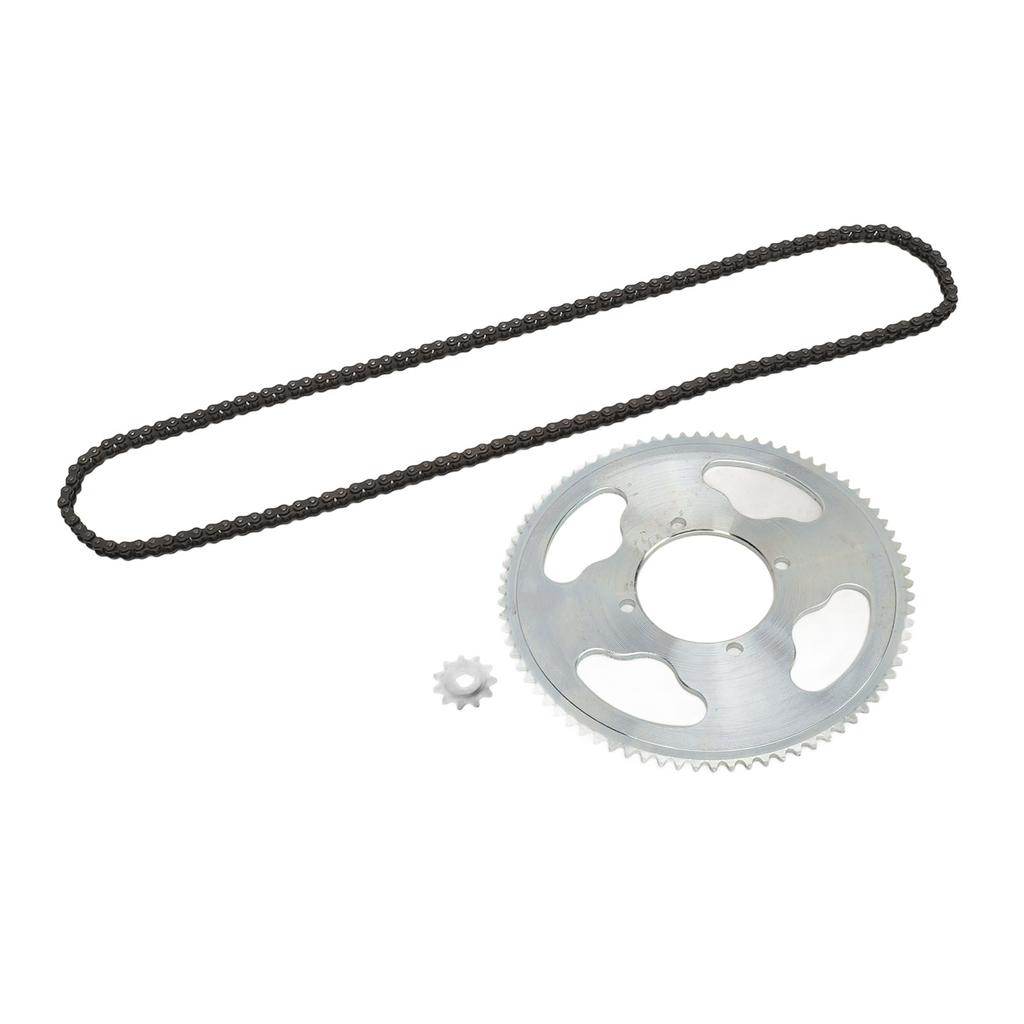 Комплект звездочек и цепи 8D 11T Звездочка 25H 80T Звездочка 25H 146 звеньев Приводная цепь для