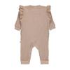 Комбинезон для девочки без пинеток 6-18 месяцев Dark Salmon
