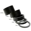 1pcs/5pcs Bicycle Headset Carbon Fiber 1-1/8" Front fork Headset ring Spacing Pad Spacer Washer