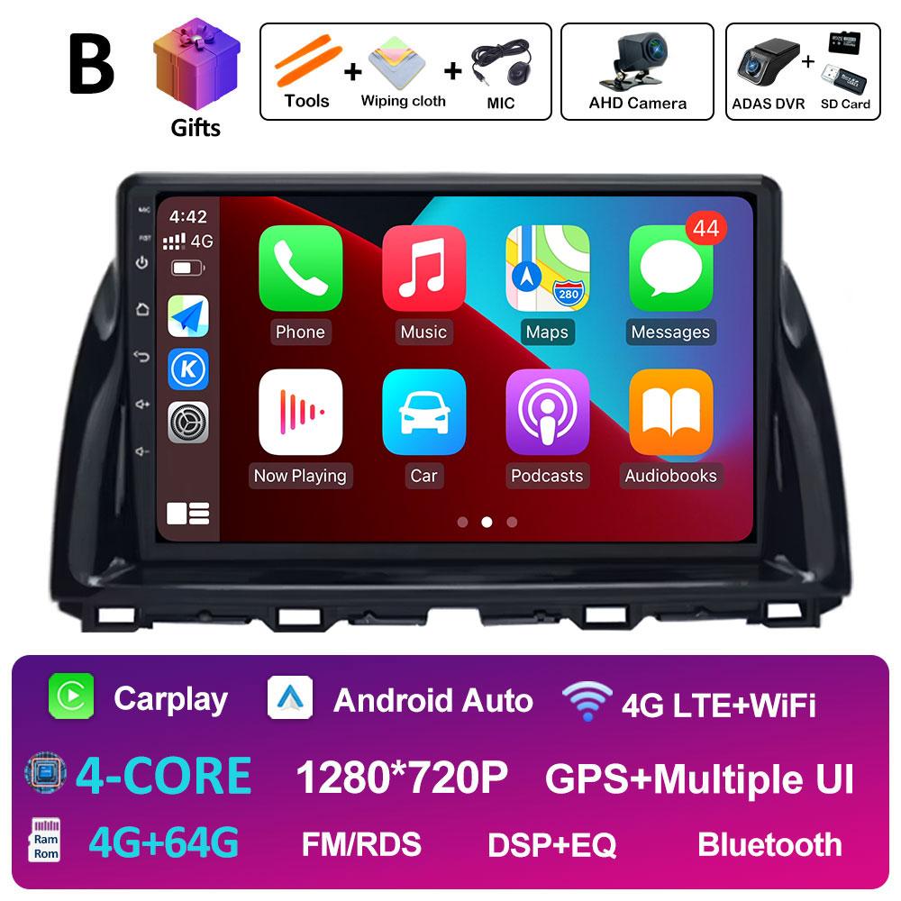 Интеллектуальная система DSP стерео для Mazda CX5 CX-5 CX 5 2012 2013 2014 2015 автомобильный мультимедийный радиоплеер Авторадио WIFI аксессуары