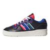 adidas Оригинальные Rivalry Low Нескользящие Легкие Низкие Кроссовки для Скейтбординга Женские Кроссовки Черные Фиолетовые Красные FW9618