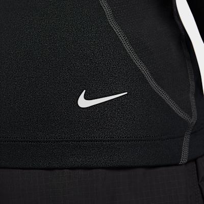 Nike ACG T Shirts Women's Navy Crew Neck Moderate