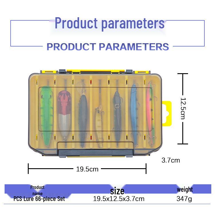 Комплект для начинающего рыболова: Жесткие и мягкие приманки, Имитационные наживки, Микро-приманки для пресной воды, Джиги, Универсальный набор рыболовных снастей