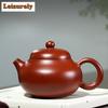 190ml Aesthetic Yixing Purple Clay Teapots Handmade Pot Raw Ore Dahongpao Mud Kettle Chinese Zisha Teaset Teaware Ornaments Gift