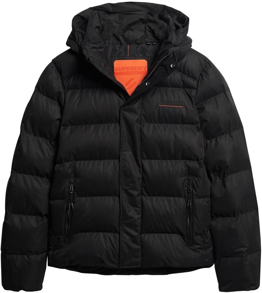 Зимняя куртка Superdry Microfibre Sport Puffer Jacket (M5011760A) серый