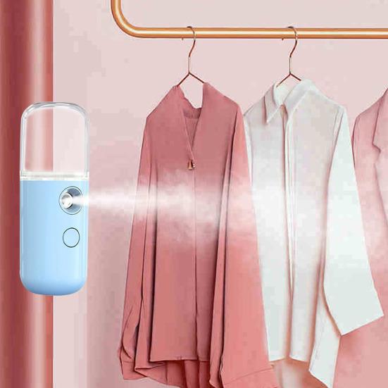 Мини-отпариватель для путешествий, беспроводная зарядка через USB, резервуар для воды, 30 мл, быстрый нагрев, 1 час, ручной отпариватель для одежды