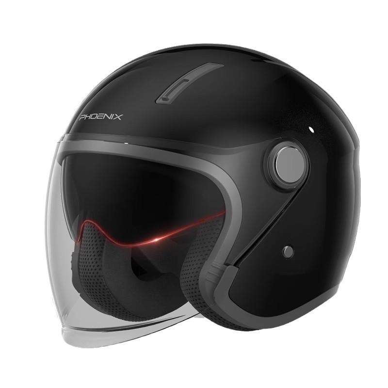 Phoenix 3C Certified Motorcycle Helmet Retro Style Men Women Electric Bike Half All Season Use