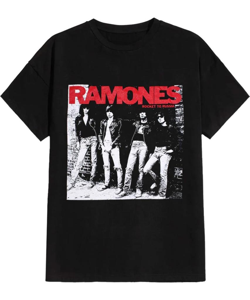 Ramones Rocket to Russia Band T-shirt