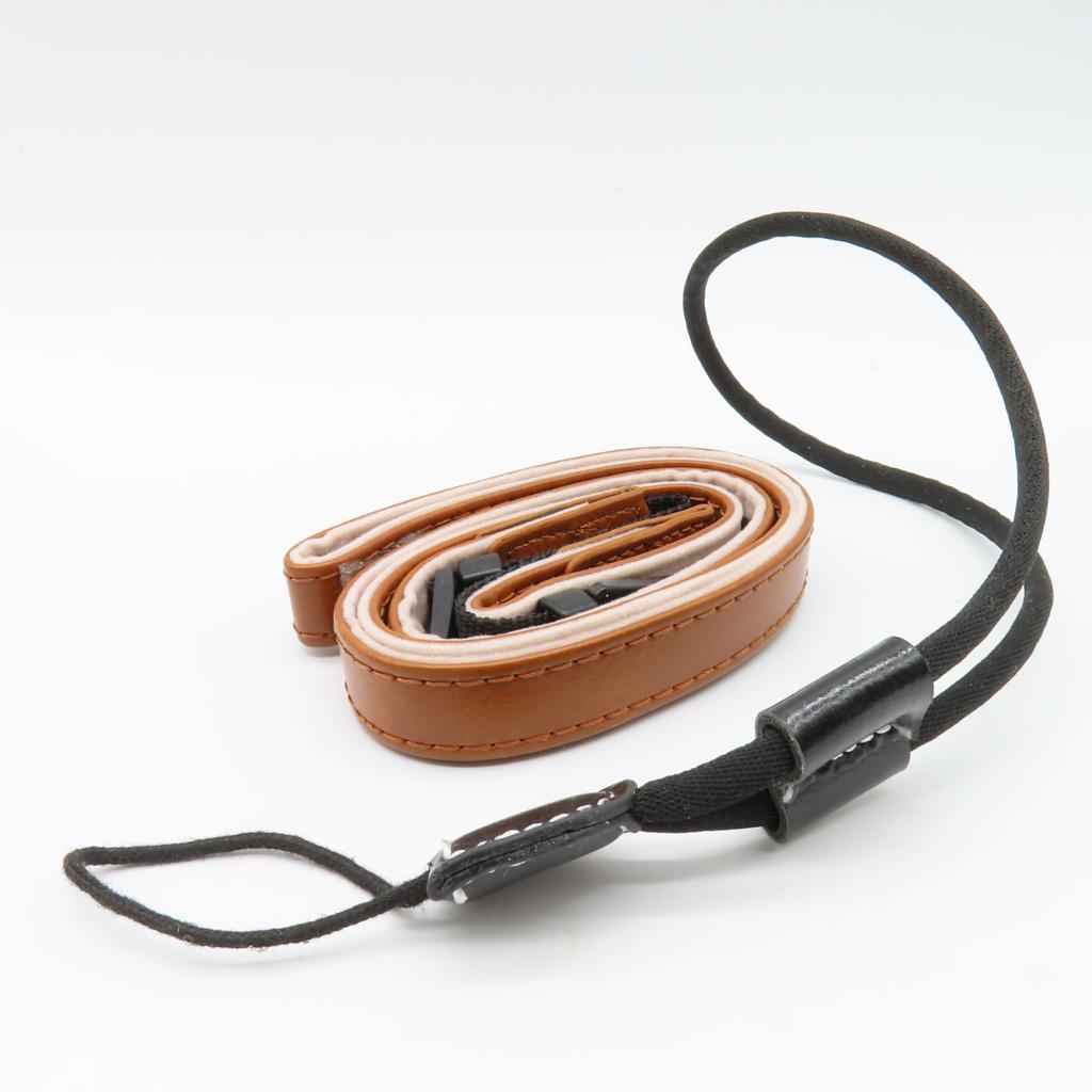 Чехол для цифровой камеры из синтетической кожи Совместим с Canon PowerShot SX740 HS SX730 Powershot SX740HS SX730HS Защита при хранении Крышка объектива Плечо