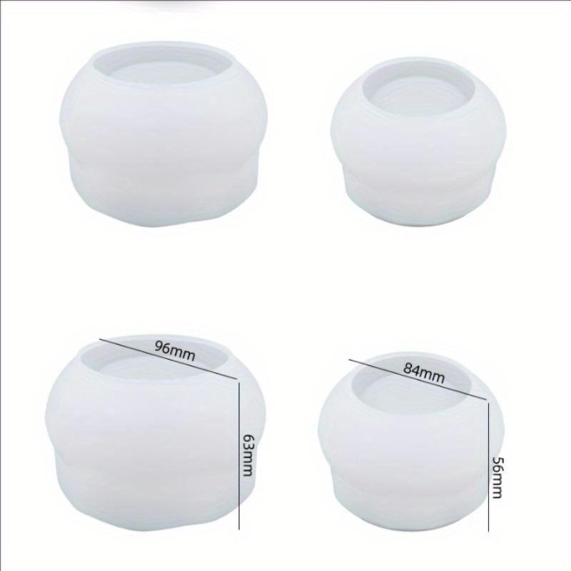 Силиконовая форма для свечного стакана в виде аквариума, сделай сам, кашпо для суккулентов, ваза, шкатулка для хранения украшений, форма для бетона/гипса, домашний декор