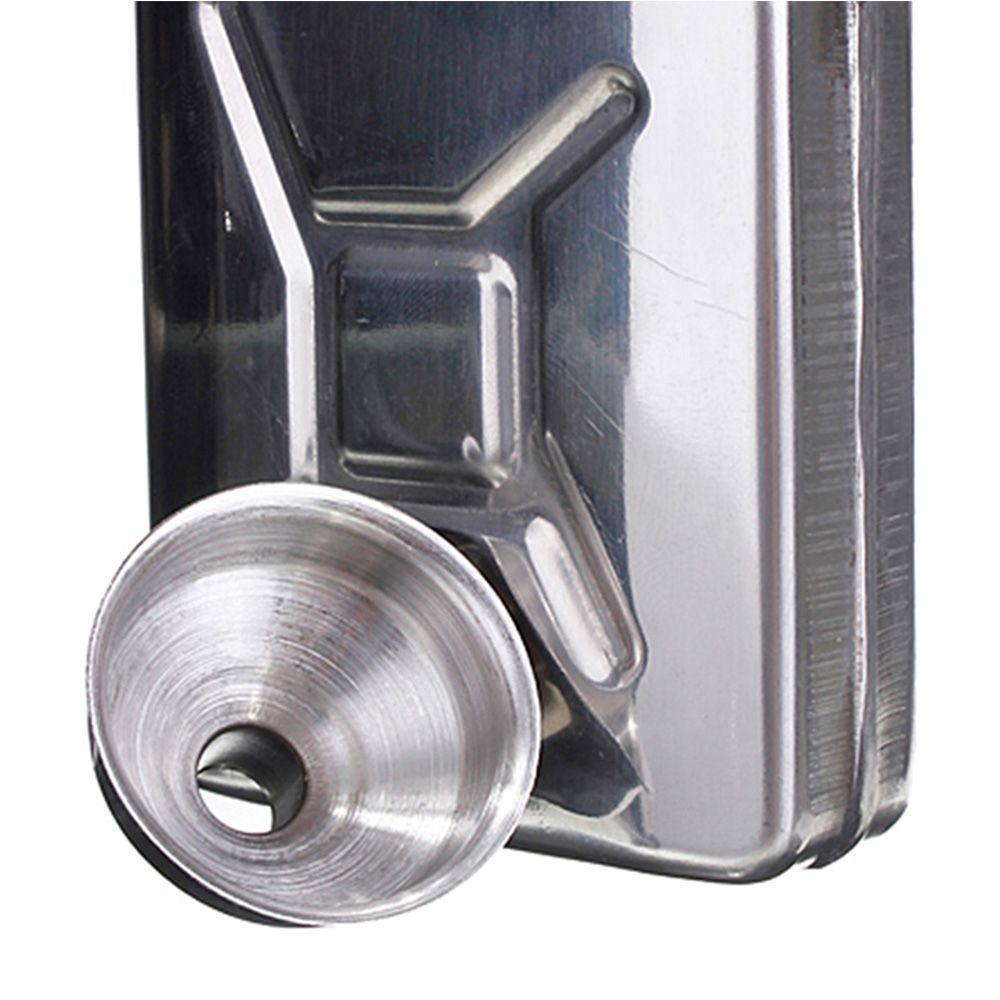 Прочная портативная серебряная бутылка для виски из нержавеющей стали на 5 унций с воронкой для дома, свадьбы, вечеринки, бара, алкогольных напитков