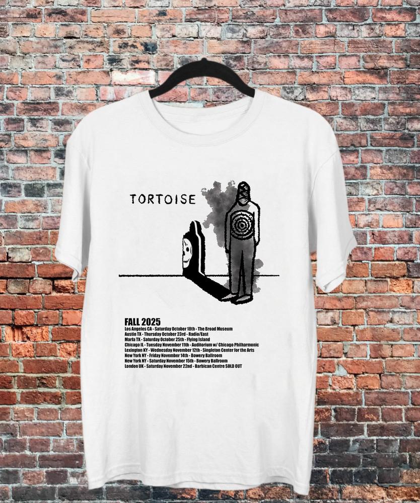 Tortoise Band 2025 Tour Legendary White Cotton T Shirt Full Size S-5XL Unisex T-Shirt